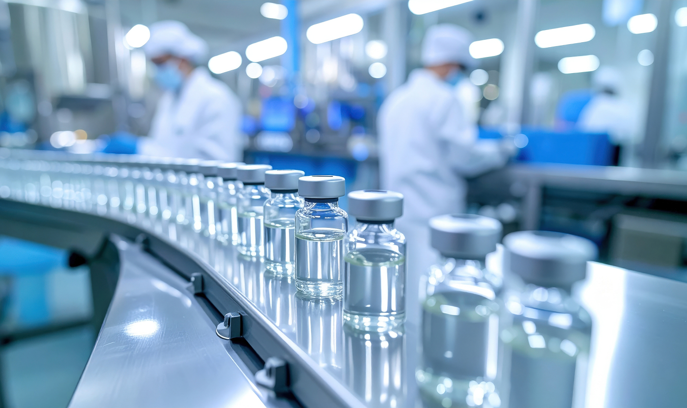 Visual illustrating the article of the summary of our White paper about Pharma logistics - desktop version